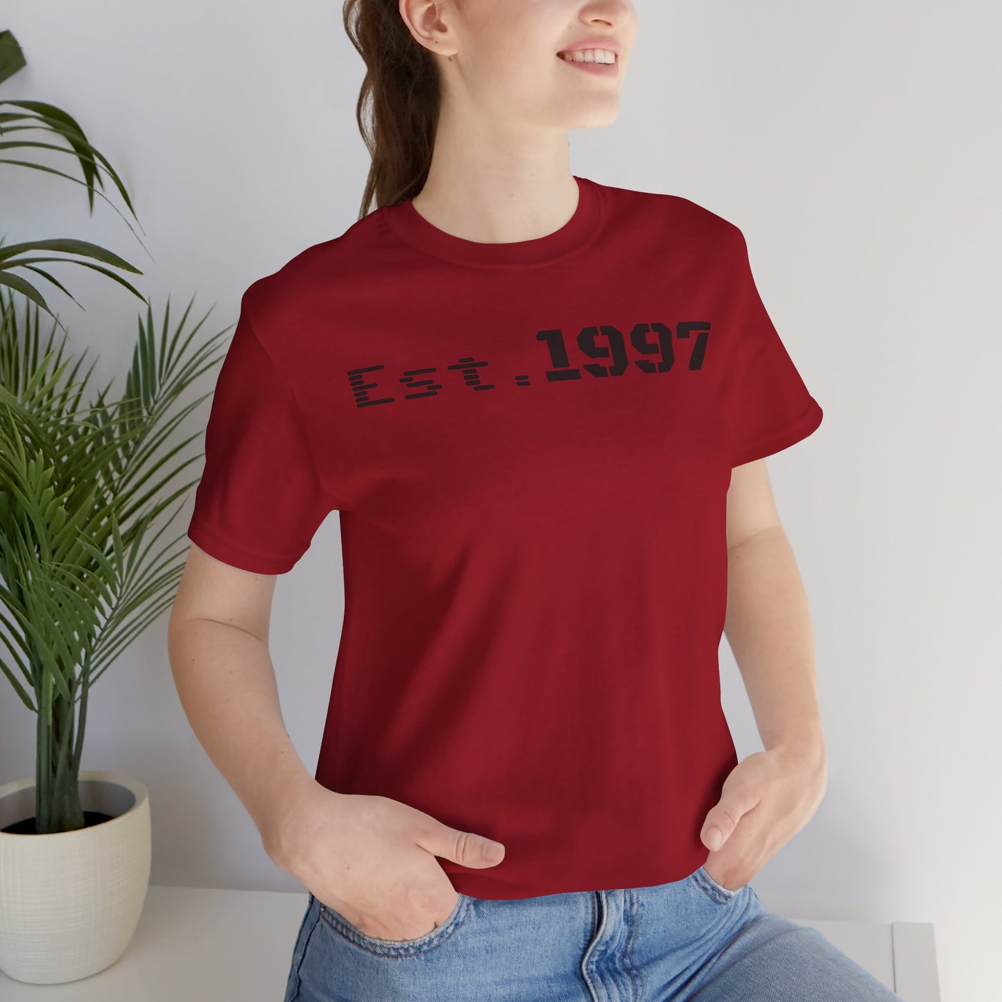 Vintage Est. 1997 Unisex Tee, Gift for Birthdays, Celebrations, Casual Wear, Retro Fashion, Cool Graphic T-Shirt - TRV