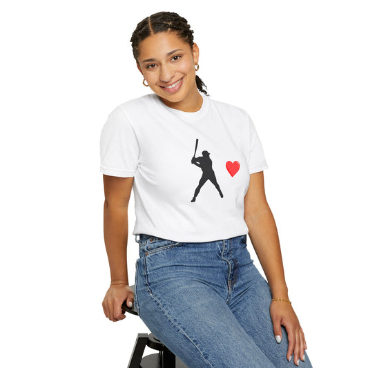 Baseball Batter Heart T-Shirt