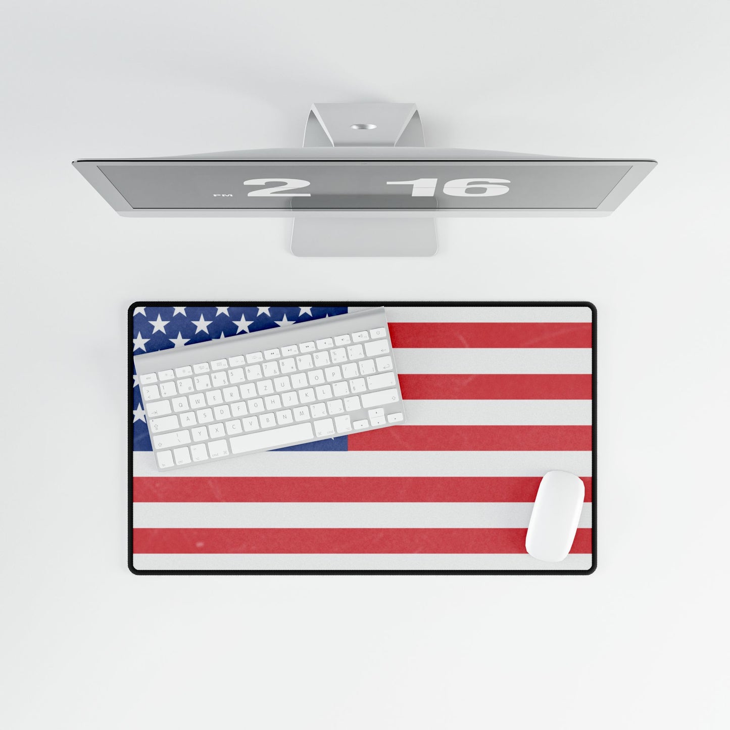 Patriotic Desk Mat - American Flag Desk Pad, Home Office Decor, Gamer Mat, USA Pride, Independence Day Gift