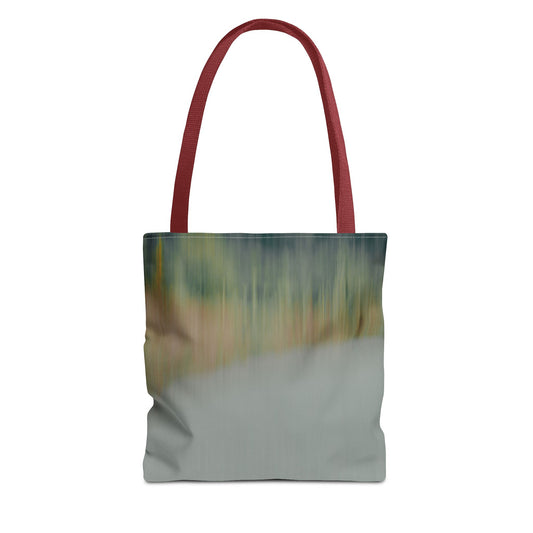 Serene Landscape Tote Bag - Stylish Eco-Friendly Carryall for Everyday Use - TRV