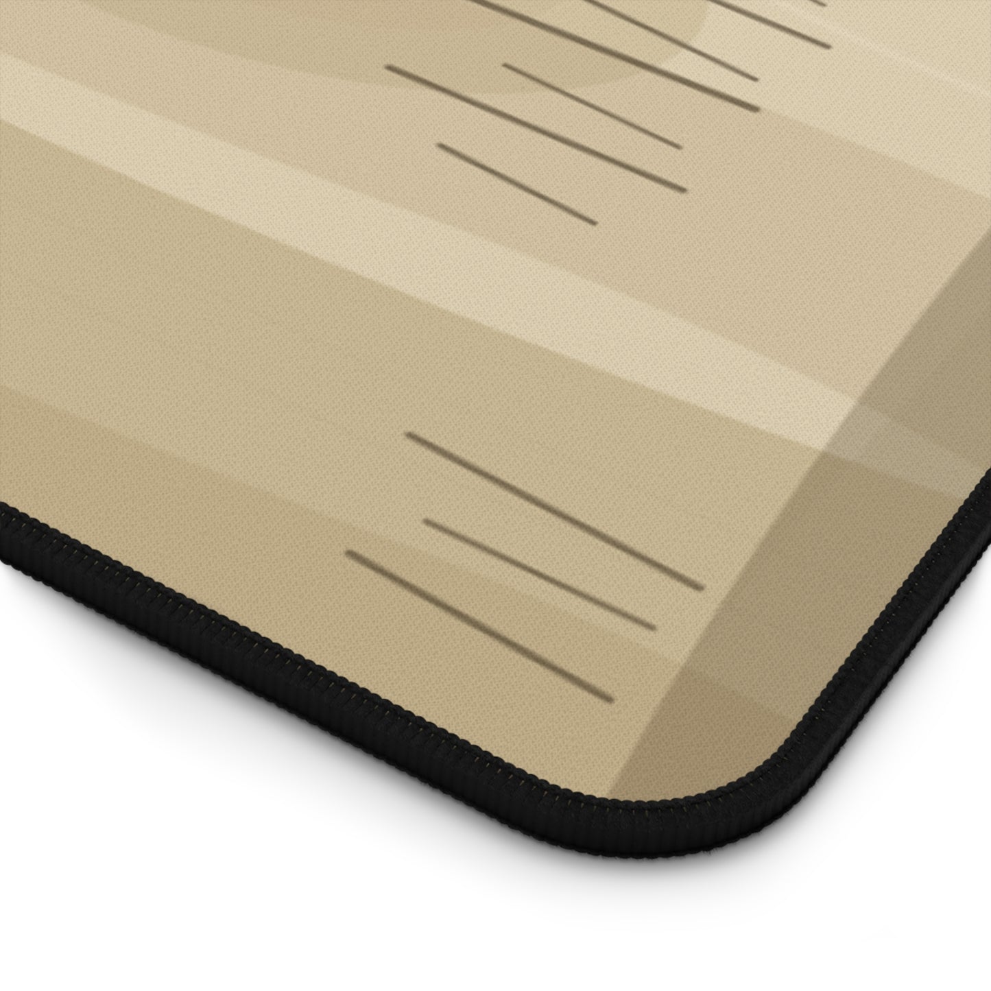 Vintage Wood Grain Desk Mat | Beige Rustic Mouse Pad - TRV