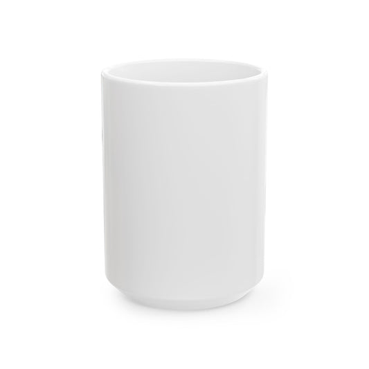 Ceramic coffee mug with heartwarming design, available in 11oz and 15oz sizes, by Printify.