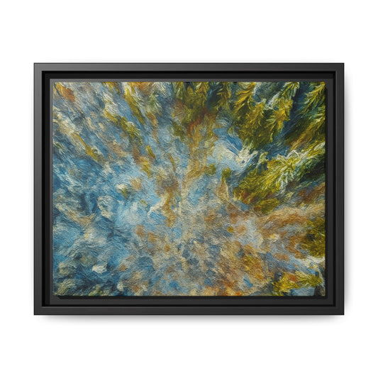 Framed Abstract Art Print, Colorful Wall Decor for Living Room, Home Gallery, Unique Gift for Art Lovers, Modern Decoration - TRV