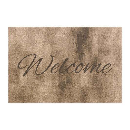 Modern Printify welcome doormat for entryways, featuring a stylish floor mat design for front porch or home entrance.