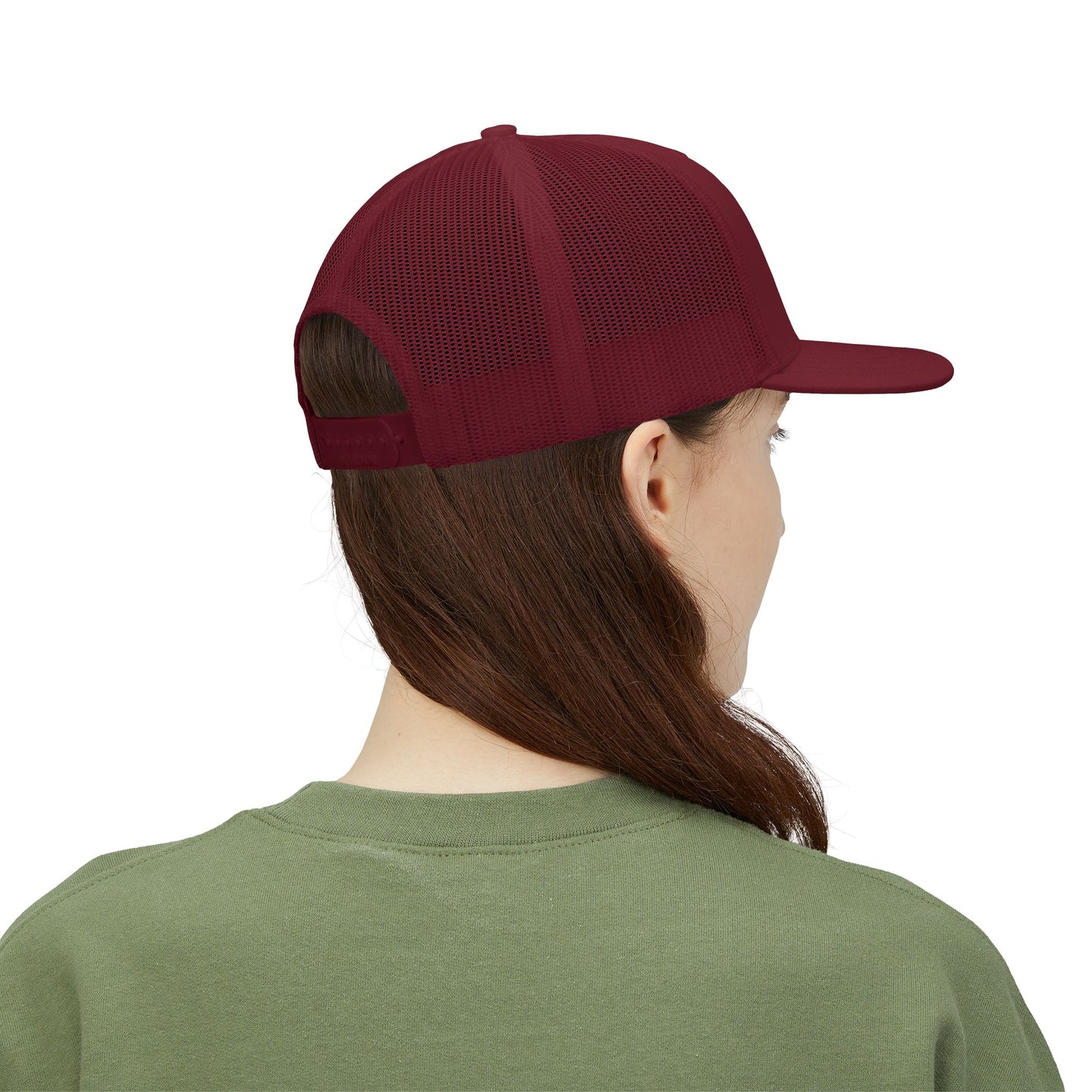 Custom Embroidered Snapback Trucker Cap | Birthday Gift, Fashion Accessory, Casual Wear, Unisex Gift, Vintage Style Hat - TRV