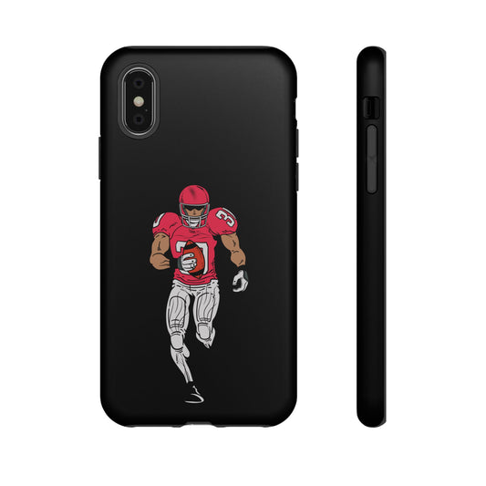 Tough Cases for Football Lovers, Personalized Sports Phone Case, Athletic Gift, Back to School, Custom Phone Cover - TRV