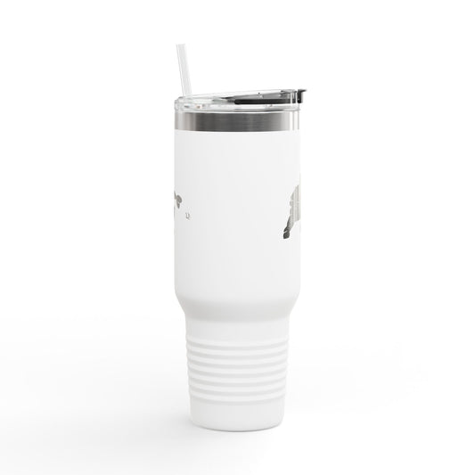 Insulated Travel Mug | Baseball Catcher Themed Travel Tumbler for Active Lifestyles, Coffee Mug, Road Trip Cup, Gym Hydration, Gift for Athletes - TRV