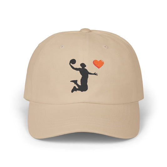 Basketball Dad Cap - Sporty Dad Hat, Gift for Basketball Lovers, Adjustable Cap for Dad, Sports Accessories, Casual Headwear - TRV