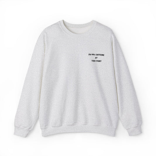 Caffeine Lover's Crewneck Sweatshirt | Unisex Heavy Blend - TRV