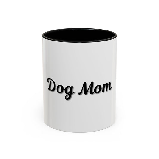 Dog Mom Accent Coffee Mug - Perfect Gift for Pet Lovers - TRV