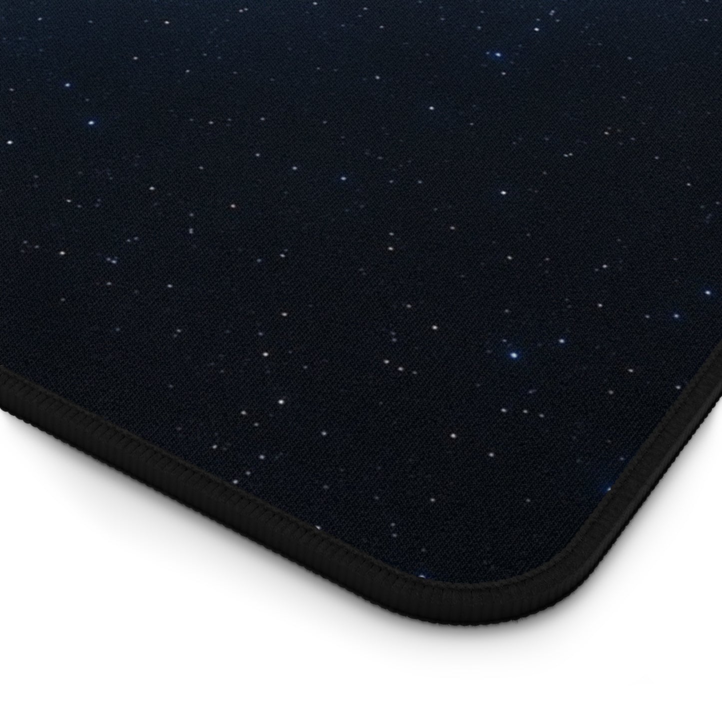 Space-themed Earth in Galaxy desk mat with planet design, Printify space planet mousepad for computer desk accessories.