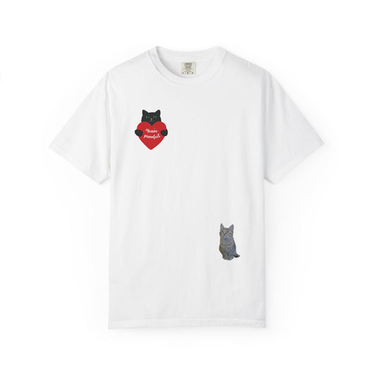 Cat Lover Unisex T-Shirt, Cute Cat Tee, Gift for Cat Owners, Animal Lover Shirt, Birthday Gift, Casual Comfort Tee, Pet Theme - TRV