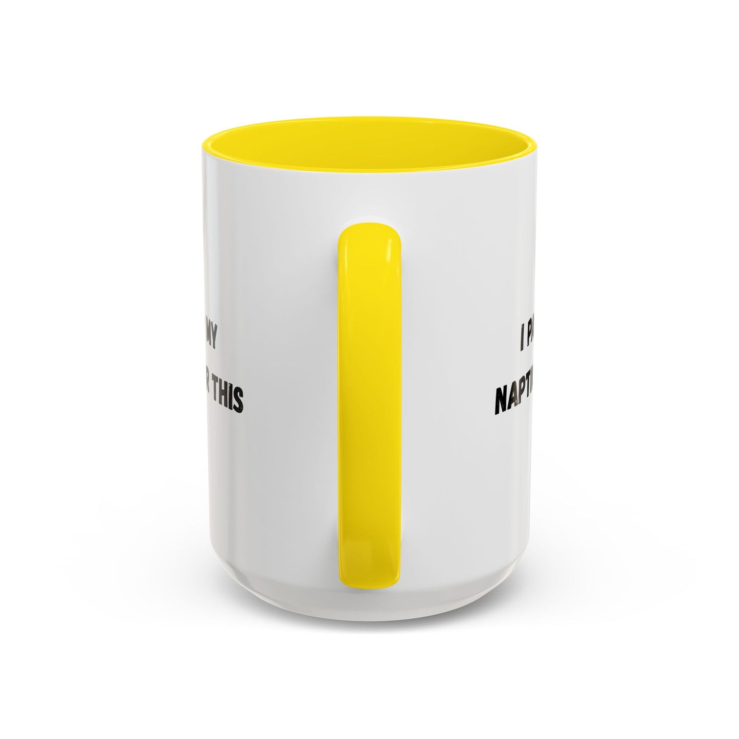 I Paused My Naptime For This Coffee Mug - Fun Black Accent Mug for Parents - TRV