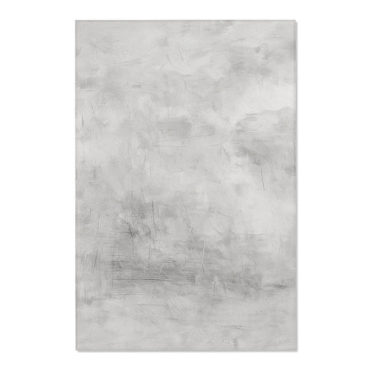 Modern minimalist area rug by Printify, showcasing a simple design perfect for living rooms or bedrooms.