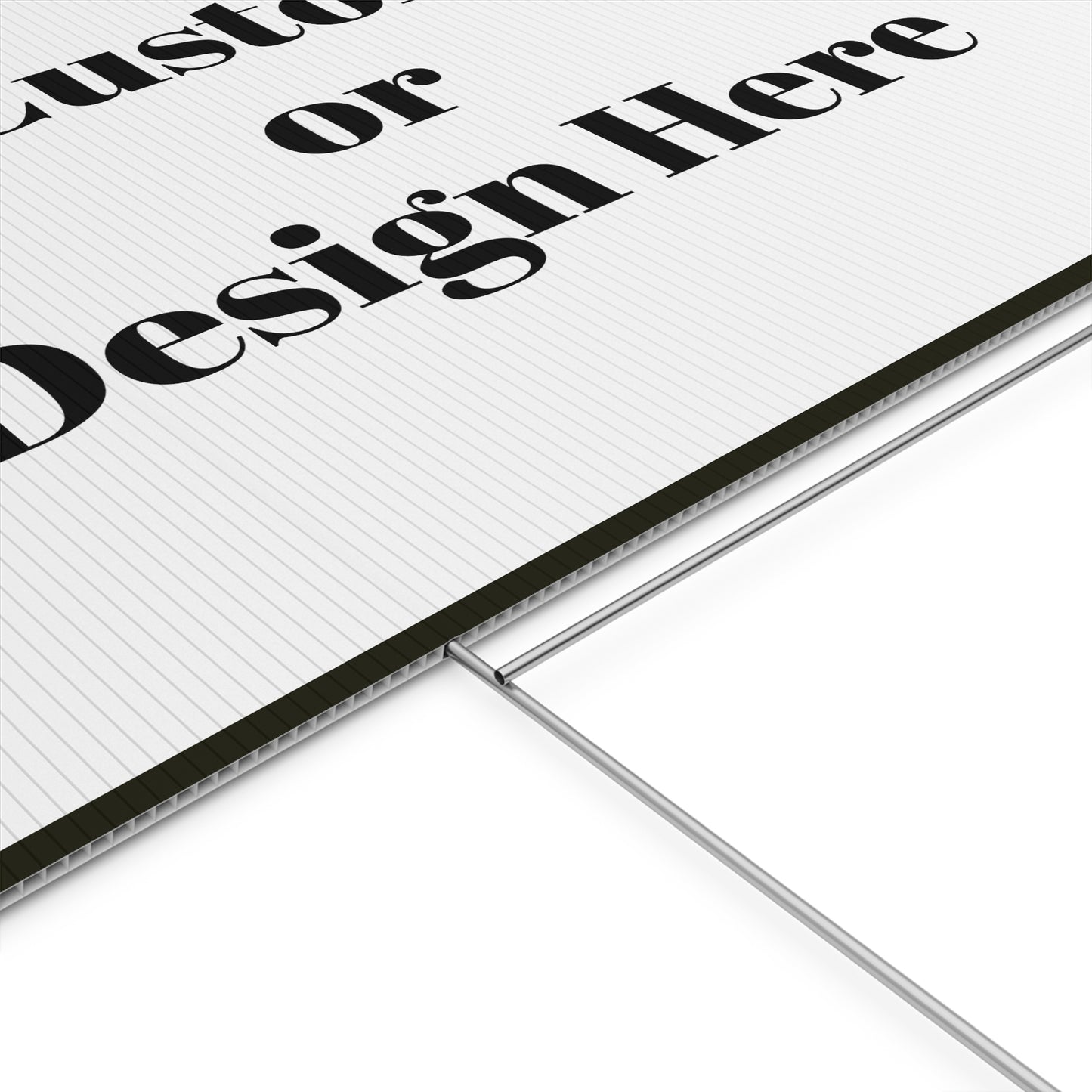 Customizable Plastic Yard Sign for Events, Personalized Outdoor Decor, Garden Signs, Party Signage, Announcement Displays - TRV
