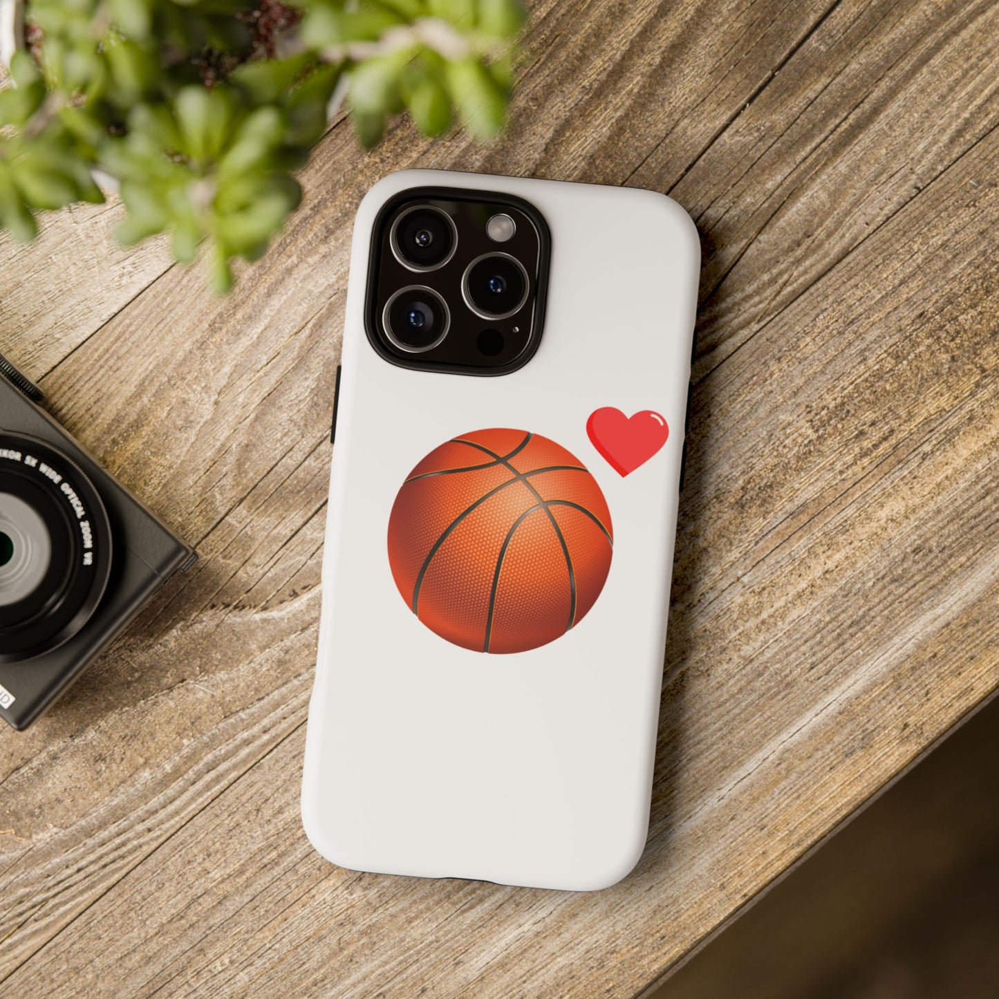 Basketball Phone Case, Love Basketball Case, Sports Gift, Athletic Style, Unique Phone Cover - TRV