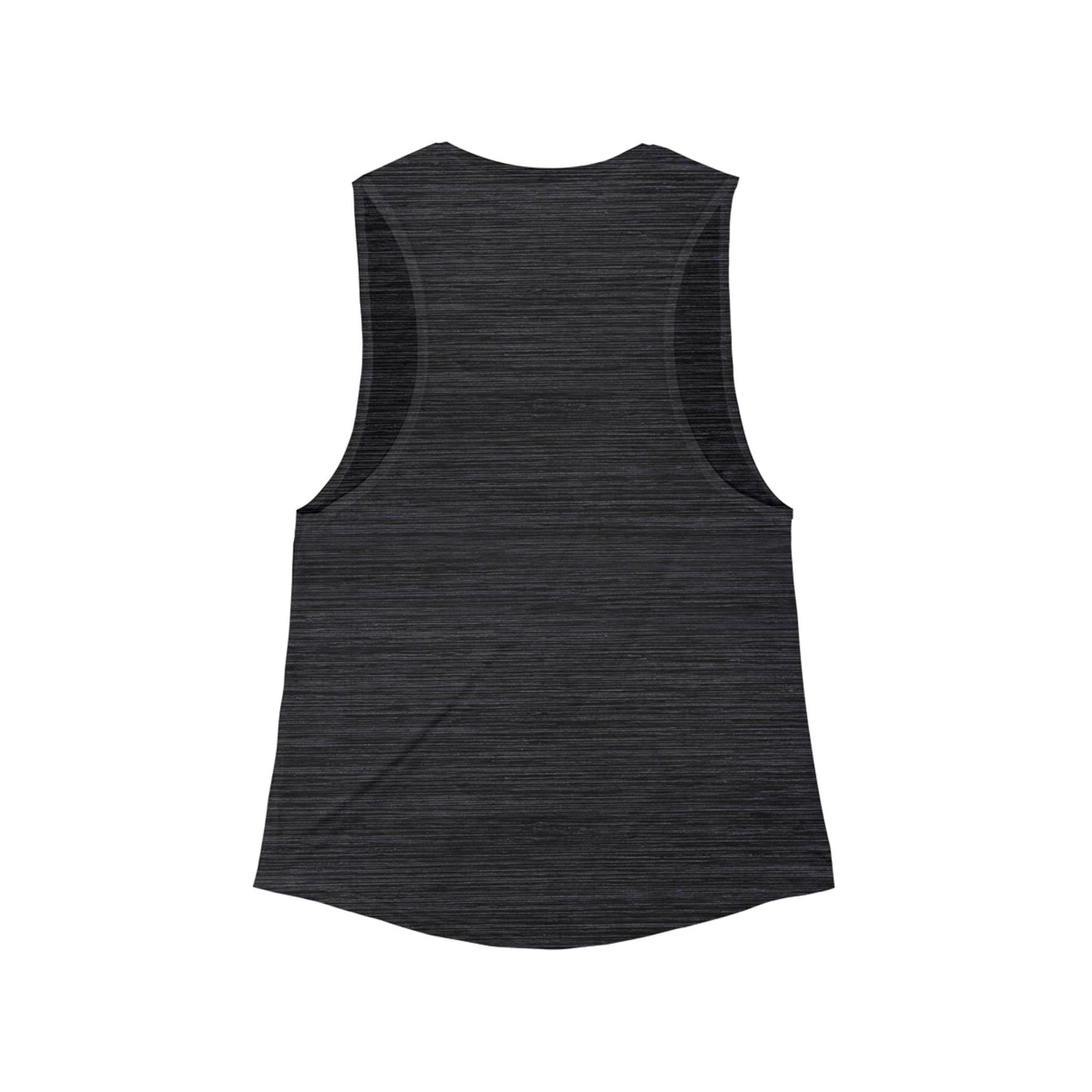 Gothic vampire portrait graphic muscle tank top for women, featuring a Dracula-inspired design on a black tank top.