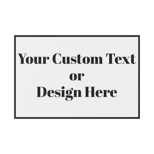 Personalized garden flag for outdoor decor, featuring customizable design for events, from Printify.