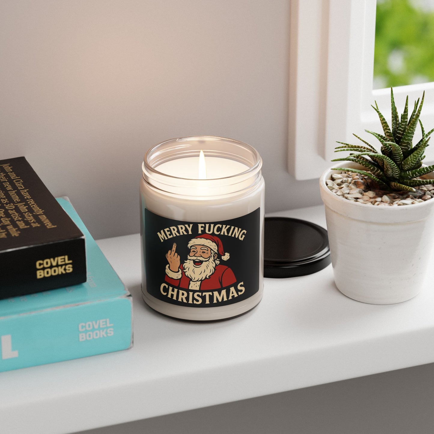 Merry Fucking Christmas Santa Candle | Scented Soy Candle 9oz - TRV