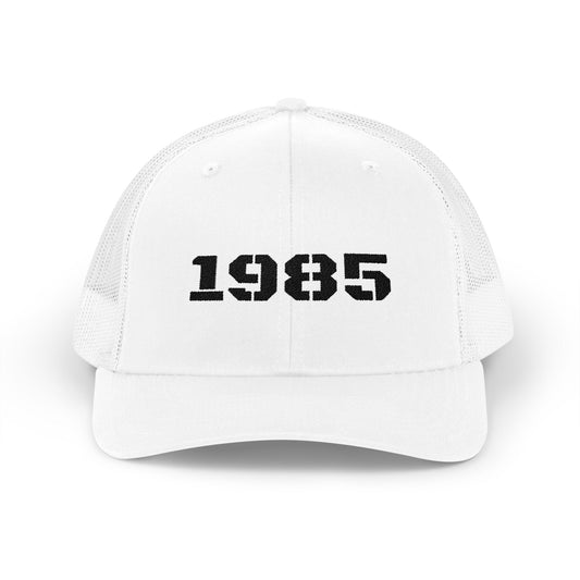 Vintage 1985 Snapback Trucker Cap, Retro Dad Hat, Perfect Gift for Birthdays, Outdoor Adventures, Sports Events - TRV