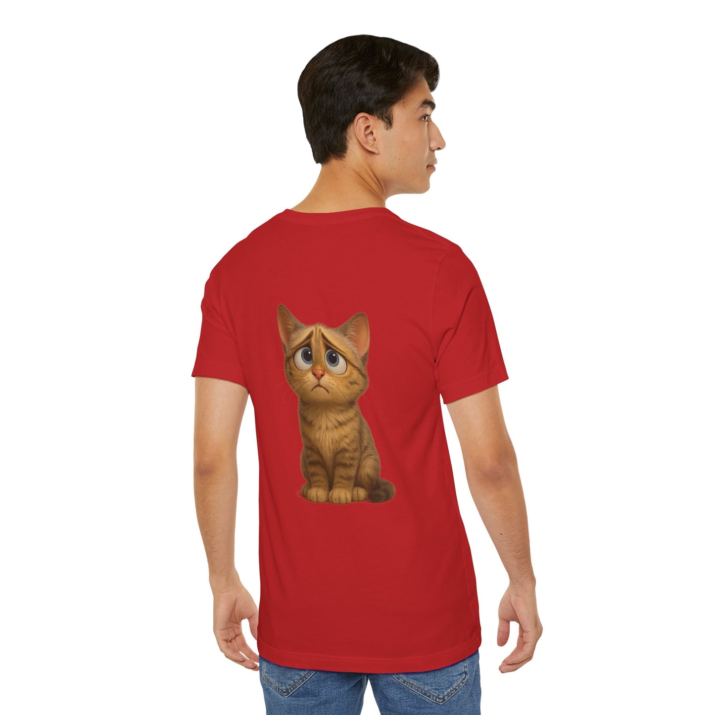Adorable Cat Graphic Tee, Cute Pet Lover Shirt, Animal Lover Gift, Funny Cat Apparel, Birthday, Christmas, Everyday Use - TRV