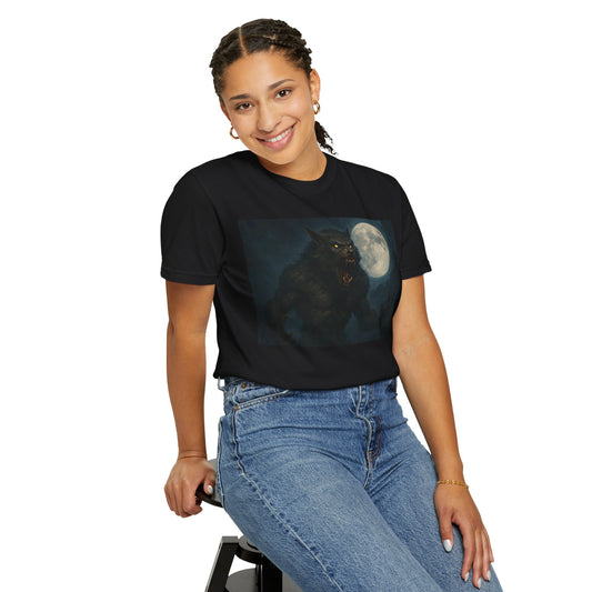 Werewolf moon graphic T-shirt - view 2