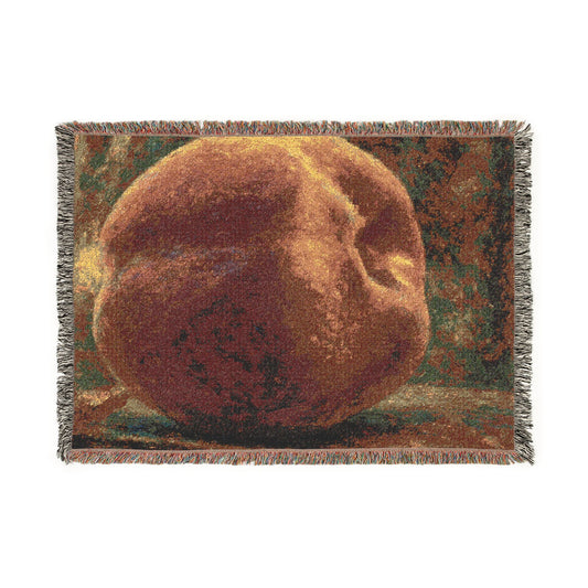 Soft woven throw blanket with celestial pastel pattern, perfect as an accent for cozy home decor from Printify.