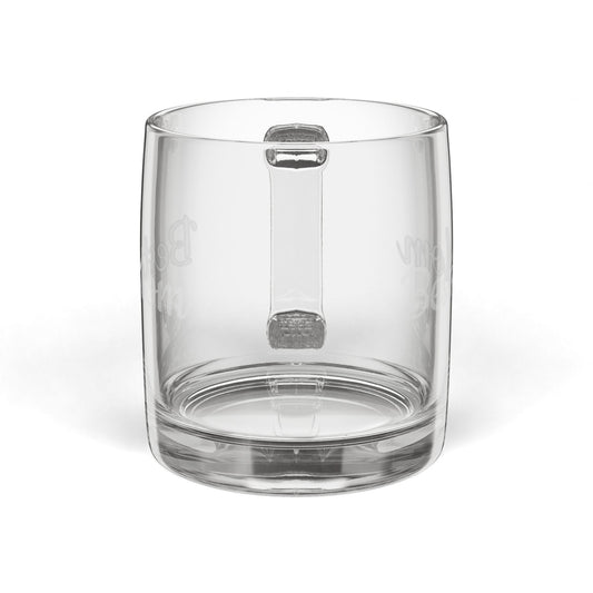 Best Mom engraved Mug | Glass Coffee Mug 12.25oz - TRV