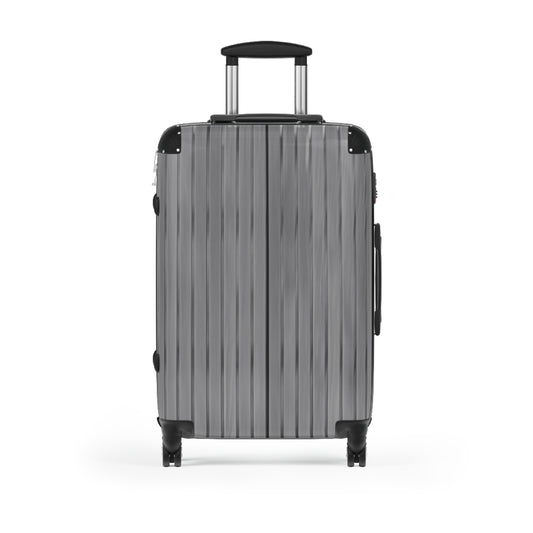 Lightweight Printify hardshell carry-on suitcase with spinner wheels, ideal for travel and business trips.