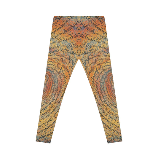 Colorful Spiral Print Yoga Leggings, Trendy Activewear for Women, Perfect for Fitness, Fashion, and Everyday Wear - TRV