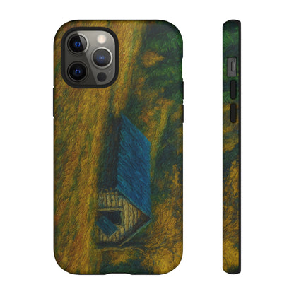 Artistic Phone Case by Tough Cases, Nature-Inspired Phone Protection, Unique Gift for Nature Lovers, Stylish Accessory, Fall Aesthetic - TRV