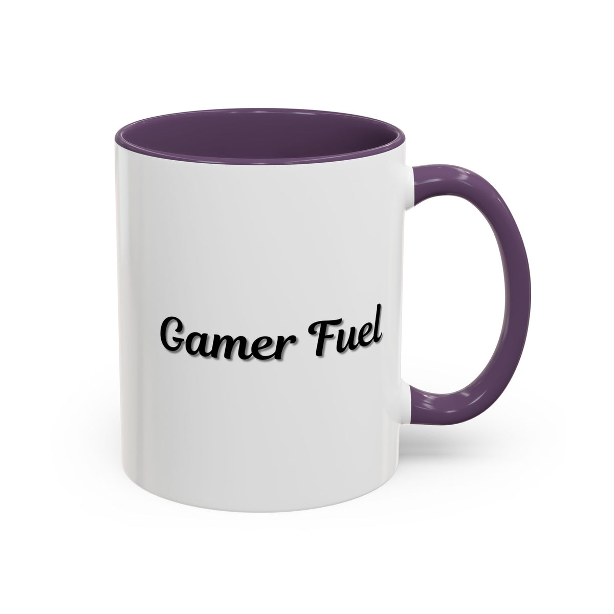 Printify Gamer Fuel coffee mug in 11oz or 15oz size, featuring a bold gamer-themed design on a ceramic mug.