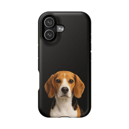 Beagle Photo Magnetic Impact Phone Case — Shockproof, Slim Protective Cover