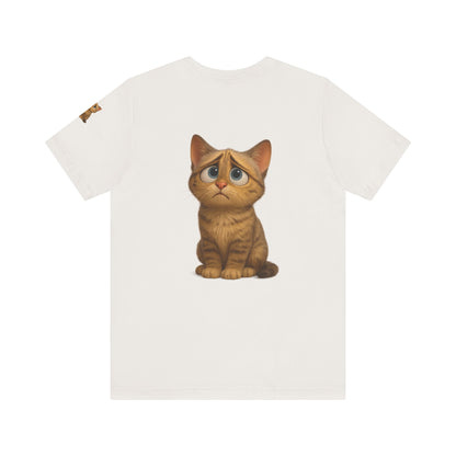 Adorable Cat Graphic Tee, Cute Pet Lover Shirt, Animal Lover Gift, Funny Cat Apparel, Birthday, Christmas, Everyday Use - TRV