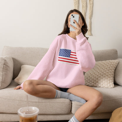 American Flag Unisex Crewneck Sweatshirt | Cozy Patriotic Sweater | Perfect for Independence Day, Casual Wear, Gifts for Him/Her, [...]