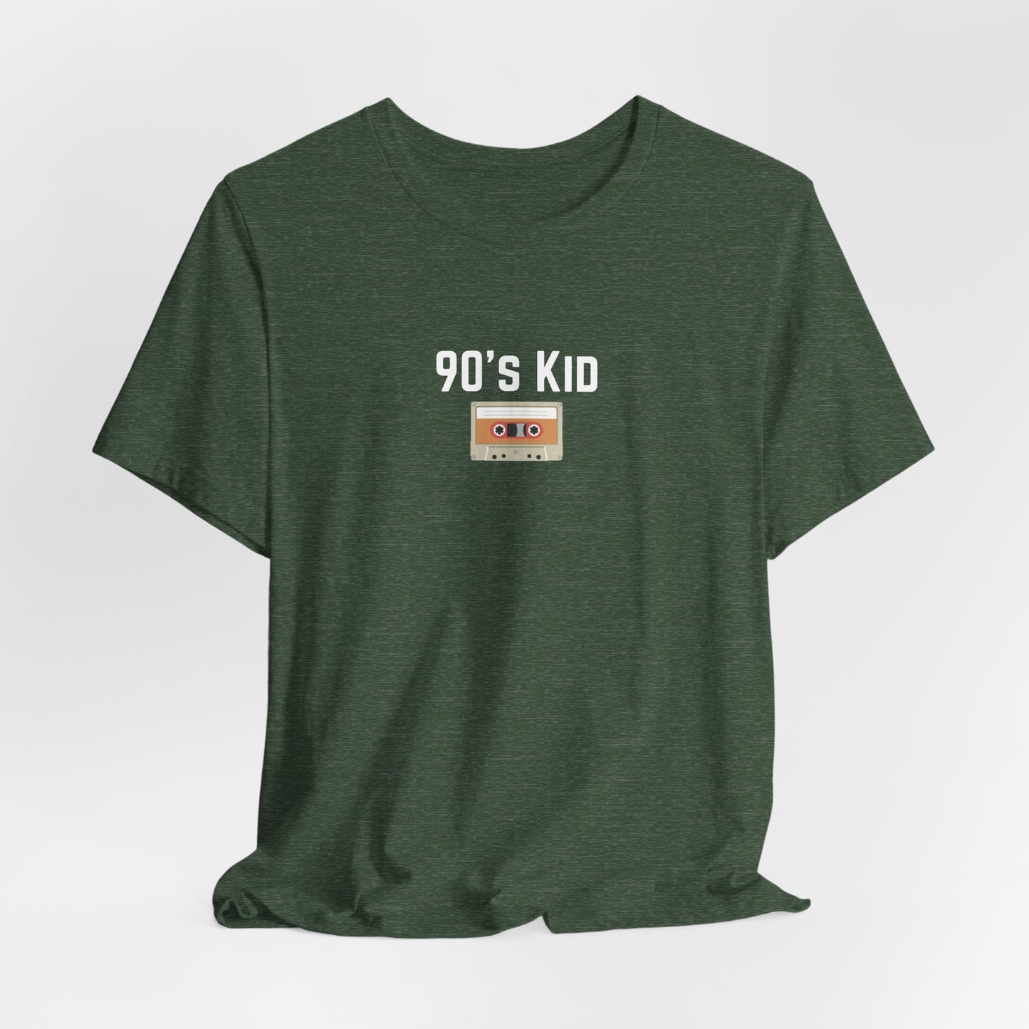 Retro Cassette Tee, Vintage Music Shirt, Unisex Short Sleeve, Gift for Music Lovers, Nostalgic Graphic Tee, Casual Wear