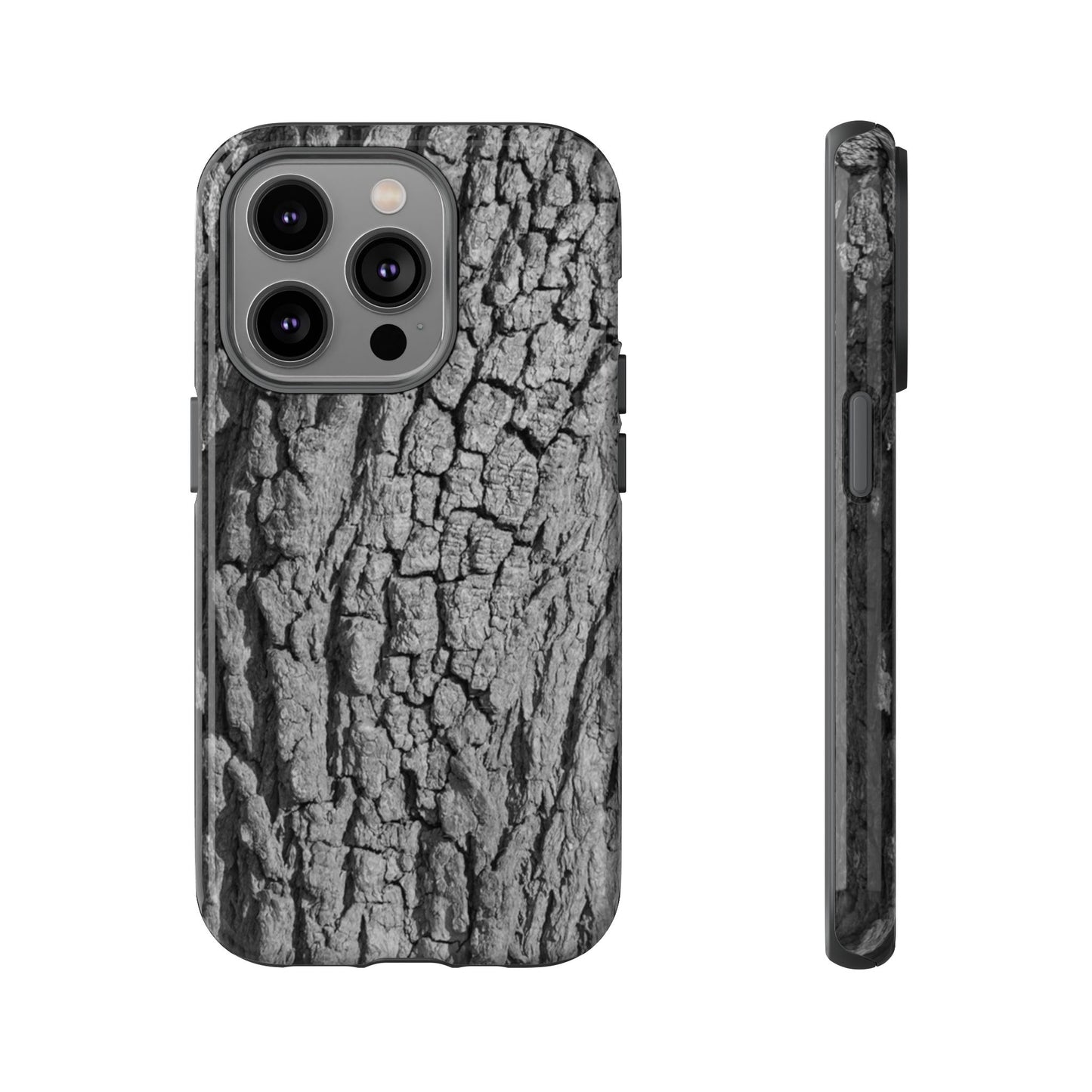 Rustic Bark Phone Case - Tough and Durable Protection - TRV