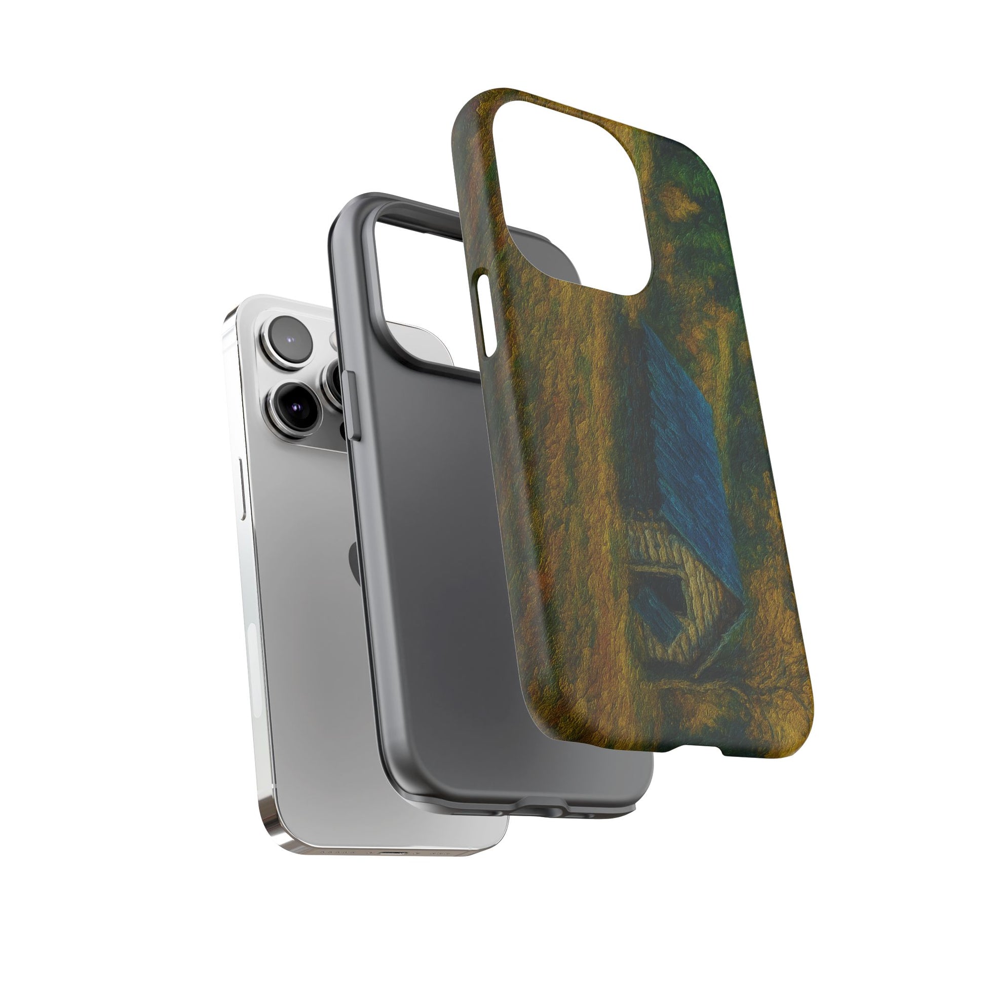 Artistic Phone Case by Tough Cases, Nature-Inspired Phone Protection, Unique Gift for Nature Lovers, Stylish Accessory, Fall Aesthetic - TRV