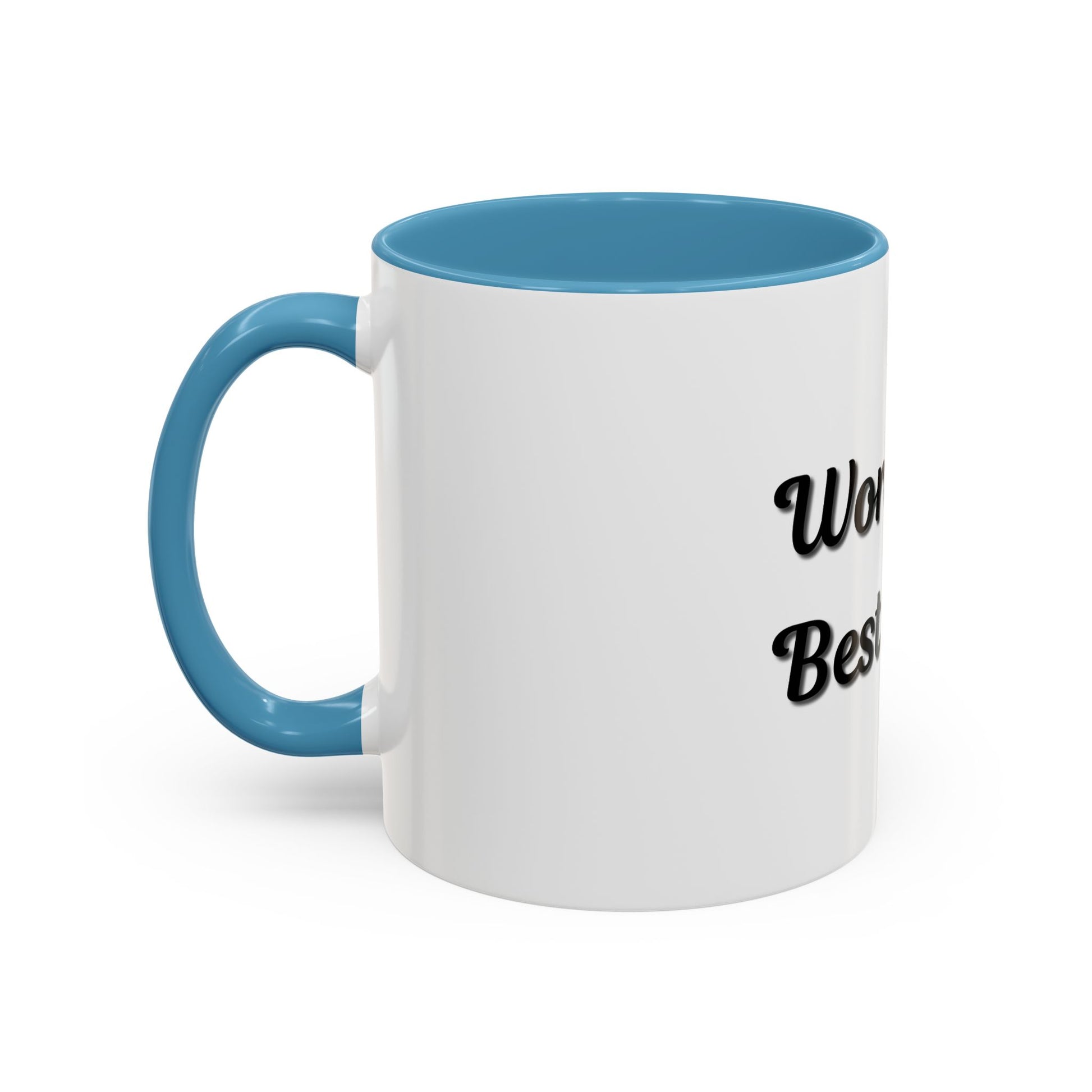World's Best Dad Accent Coffee Mug - Perfect Gift for Father's Day - TRV