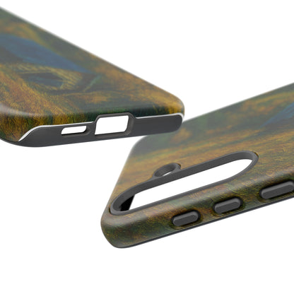 Artistic Phone Case by Tough Cases, Nature-Inspired Phone Protection, Unique Gift for Nature Lovers, Stylish Accessory, Fall Aesthetic - TRV