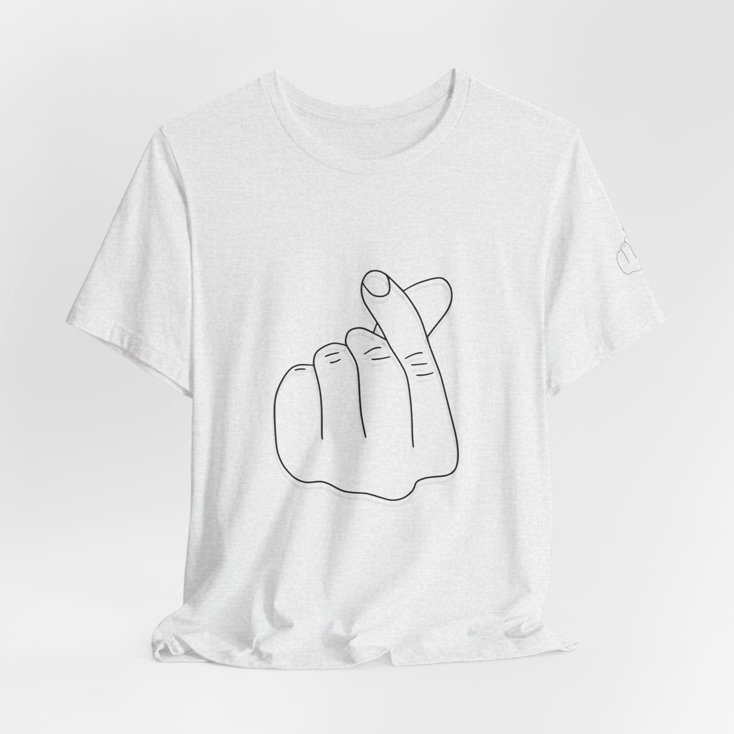 Minimalist Hand Sign Unisex Tee | Casual Everyday Wear | Perfect for Gift Givers