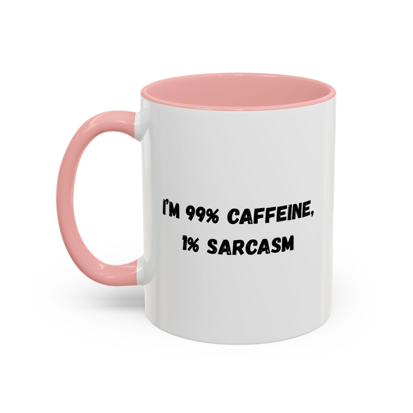 Sarcastic Coffee Mug - Funny Gift for Coffee Lovers, Black and White Accent Mug, Gift for Birthdays, Office Humor, Caffeine Enthusiasts