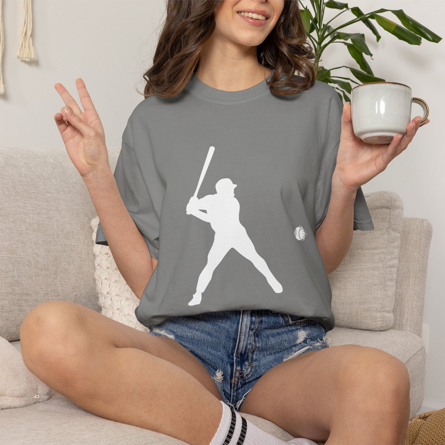 Unisex Baseball Graphic Tee, Casual Wear, Sports T-shirt, Gift for Baseball Fans, Summer Collection, Athleisure Style