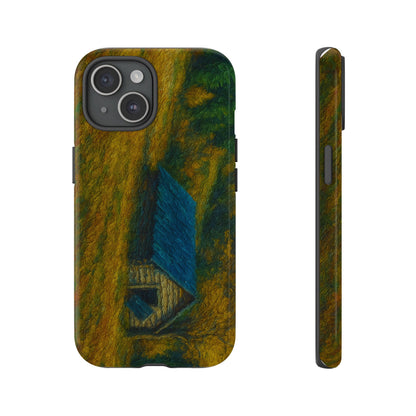 Artistic Phone Case by Tough Cases, Nature-Inspired Phone Protection, Unique Gift for Nature Lovers, Stylish Accessory, Fall Aesthetic - TRV