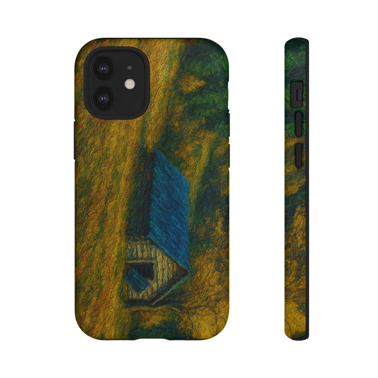 Artistic Phone Case by Tough Cases, Nature-Inspired Phone Protection, Unique Gift for Nature Lovers, Stylish Accessory, Fall Aesthetic - TRV