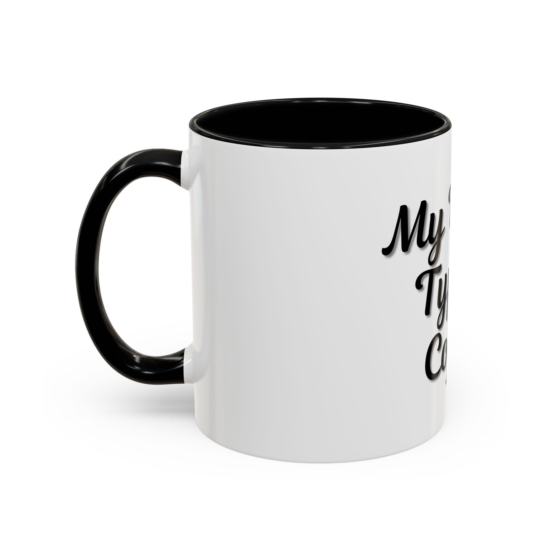 My Blood Type is Coffee Accent Mug - Perfect Gift for Coffee Lovers - TRV