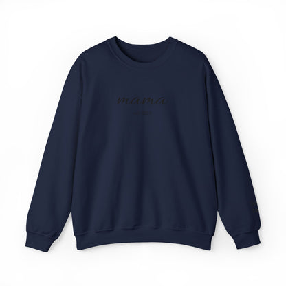 mama sweatshirt | simple script mom pullover - TRV