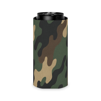 Camouflage Can Cooler – Camo Insulated Beverage Holder