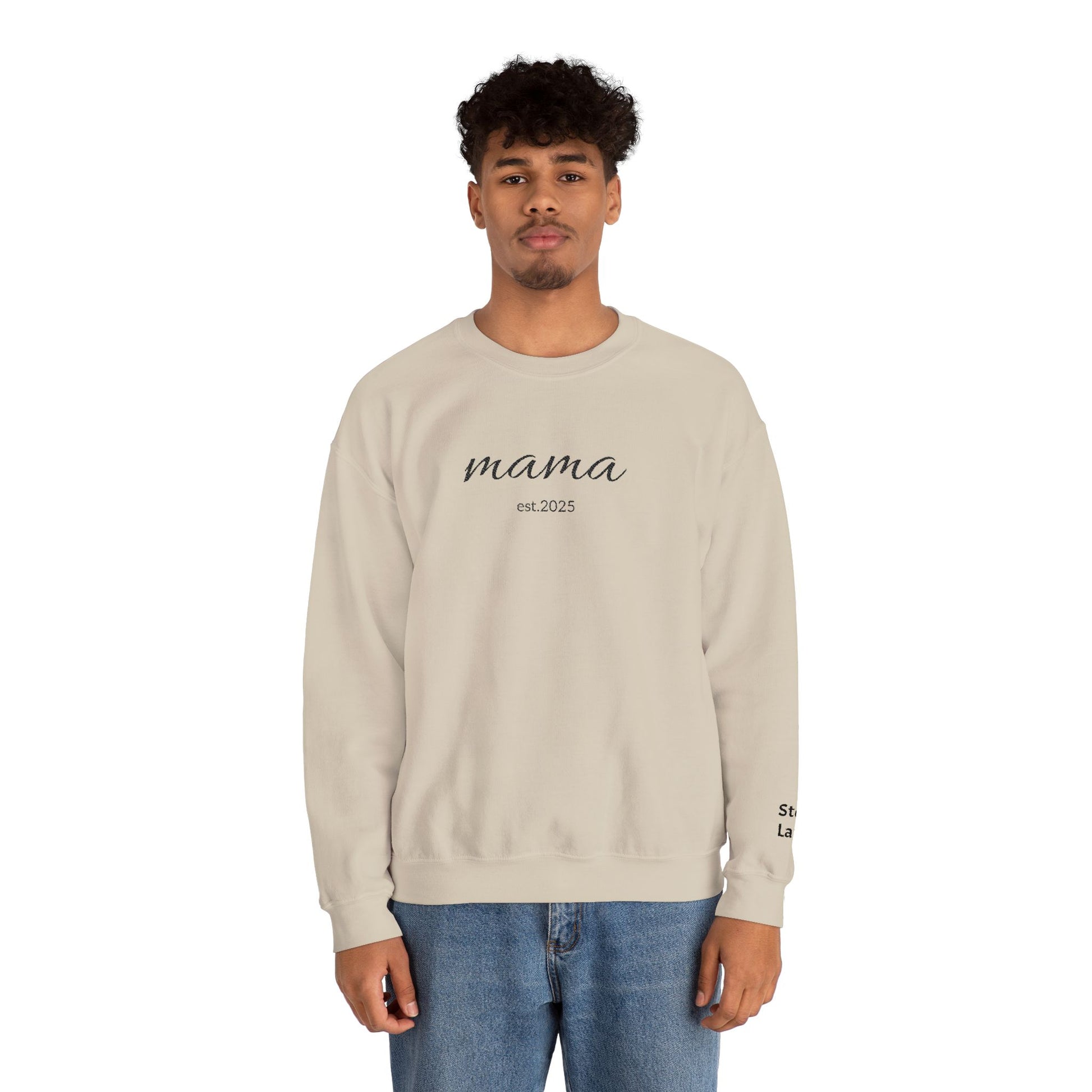 mama sweatshirt | simple script mom pullover - TRV