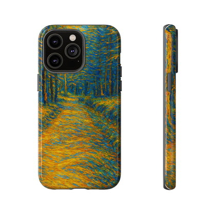 Artistic Phone Case for Nature Lovers, Tough Cases, Vibrant Design, Gift for Friends, Phone Accessories, Unique Artwork - TRV